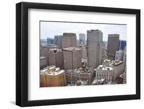 Boston Financial District Skyline, USA-jiawangkun-Framed Photographic Print