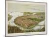 Boston from the Air, 1877-null-Mounted Giclee Print
