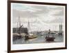 Boston, from the Ship House, West End of the Navy Yard, C.1833-William James Bennett-Framed Giclee Print