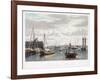 Boston, from the Ship House, West End of the Navy Yard, C.1833-William James Bennett-Framed Giclee Print