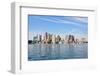 Boston Harbor Skyline, USA-jiawangkun-Framed Photographic Print