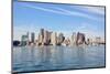 Boston Harbor Skyline, USA-jiawangkun-Mounted Photographic Print