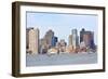 Boston Harbor Skyline, USA-jiawangkun-Framed Photographic Print