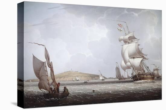 Boston Harbor-Robert Salmon-Stretched Canvas