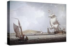 Boston Harbor-Robert Salmon-Stretched Canvas