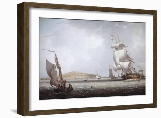 Boston Harbor-Robert Salmon-Framed Giclee Print