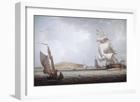 Boston Harbor-Robert Salmon-Framed Giclee Print