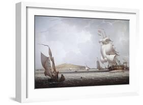 Boston Harbor-Robert Salmon-Framed Giclee Print