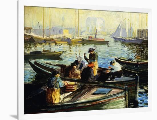 Boston Harbor-Arthur Clifton Goodwin-Framed Giclee Print