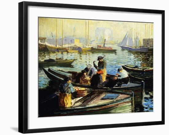 Boston Harbor-Arthur Clifton Goodwin-Framed Giclee Print