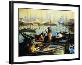 Boston Harbor-Arthur Clifton Goodwin-Framed Giclee Print