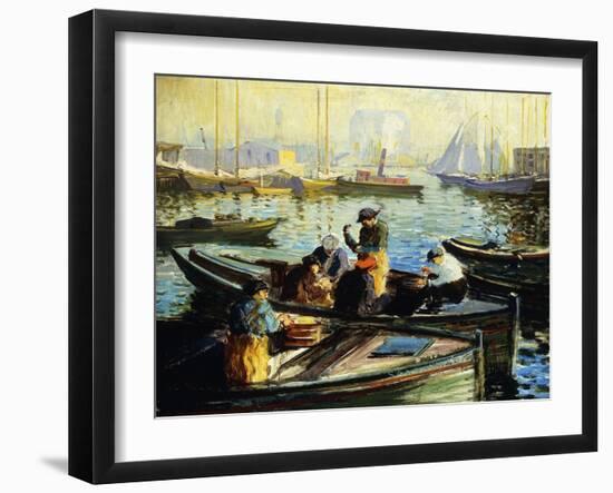 Boston Harbor-Arthur Clifton Goodwin-Framed Giclee Print