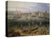 Boston Harbour, 1843-Robert Salmon-Stretched Canvas