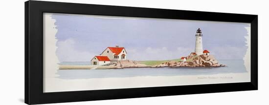 Boston Harbour, 1997-Andras Kaldor-Framed Premium Giclee Print