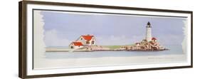 Boston Harbour, 1997-Andras Kaldor-Framed Premium Giclee Print