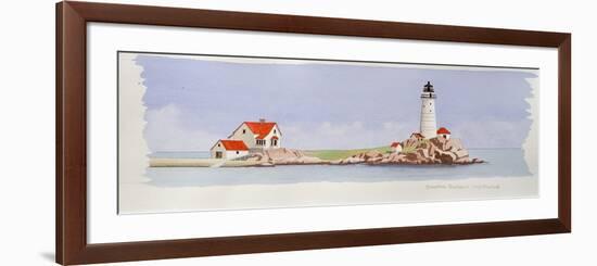 Boston Harbour, 1997-Andras Kaldor-Framed Premium Giclee Print