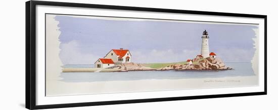 Boston Harbour, 1997-Andras Kaldor-Framed Premium Giclee Print