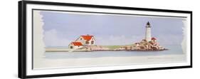 Boston Harbour, 1997-Andras Kaldor-Framed Premium Giclee Print