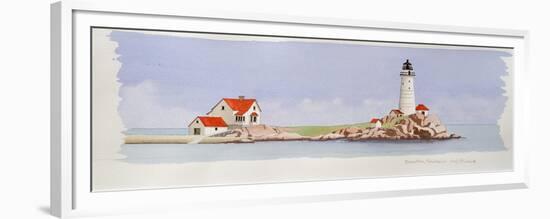 Boston Harbour, 1997-Andras Kaldor-Framed Premium Giclee Print