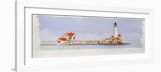 Boston Harbour, 1997-Andras Kaldor-Framed Giclee Print