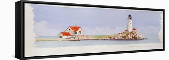 Boston Harbour, 1997-Andras Kaldor-Framed Stretched Canvas