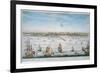 Boston in 1750-John J. Carwitham-Framed Premium Giclee Print