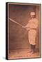 Boston, MA, Boston Beaneaters, Black Jack Burdock, Baseball Card, no.2-Lantern Press-Framed Stretched Canvas