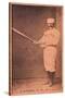 Boston, MA, Boston Beaneaters, Black Jack Burdock, Baseball Card, no.2-Lantern Press-Stretched Canvas