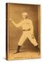 Boston, MA, Boston Beaneaters, Black Jack Burdock, Baseball Card, no.3-Lantern Press-Stretched Canvas