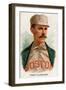 Boston, MA, Boston Beaneaters, Bobby Wheelock, Baseball Card, no.1-Lantern Press-Framed Art Print