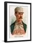 Boston, MA, Boston Beaneaters, Bobby Wheelock, Baseball Card, no.1-Lantern Press-Framed Art Print