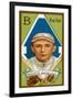 Boston, MA, Boston Red Sox, Clyde Engle, Baseball Card, no.1-Lantern Press-Framed Art Print