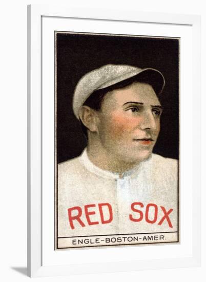 Boston, MA, Boston Red Sox, Clyde Engle, Baseball Card, no.2-Lantern Press-Framed Art Print