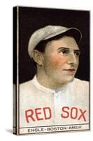 Boston, MA, Boston Red Sox, Clyde Engle, Baseball Card, no.2-Lantern Press-Stretched Canvas