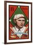 Boston, MA, Boston Red Sox, Edward V. Cicotte, Baseball Card, no.1-Lantern Press-Framed Art Print