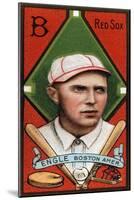 Boston, MA, Boston Red Sox, Edward V. Cicotte, Baseball Card, no.1-Lantern Press-Mounted Art Print