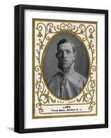 Boston, MA, Boston Red Sox, Harry Lord, Baseball Card, no.2-Lantern Press-Framed Art Print