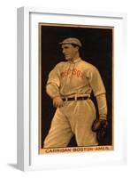 Boston, MA, Boston Red Sox, Heinie Wagner, Baseball Card, no.2-Lantern Press-Framed Art Print