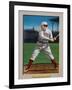 Boston, MA, Boston Red Sox, Tris Speaker, Baseball Card-Lantern Press-Framed Art Print