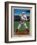 Boston, MA, Boston Red Sox, Tris Speaker, Baseball Card-Lantern Press-Framed Art Print