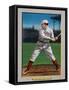 Boston, MA, Boston Red Sox, Tris Speaker, Baseball Card-Lantern Press-Framed Stretched Canvas