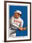 Boston, MA, Boston Red Sox, Tris Speaker, Baseball Card-Lantern Press-Framed Art Print