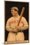 Boston, MA, Boston Red Sox, Tristam Speaker, Baseball Card-Lantern Press-Mounted Art Print