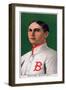 Boston, MA, Boston Rustlers, Al Mattern, Baseball Card-Lantern Press-Framed Art Print