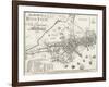 Boston Map, 1722-George G. Smith-Framed Giclee Print