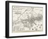 Boston Map, 1722-George G. Smith-Framed Giclee Print