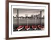 Boston Marina-null-Framed Art Print