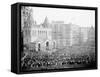 Boston, Mass., London Honorables Entering Trinity Church-null-Framed Stretched Canvas