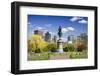 Boston, Massachusetts at the Public Garden in the Spring Time.-SeanPavonePhoto-Framed Photographic Print