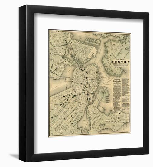 Boston, Massachusetts, c.1884-Tilly Haynes-Framed Art Print